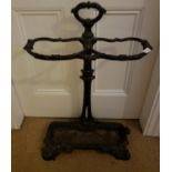 A 19th Century Cast Iron Stick Stand.