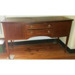 An Edwardian Mahogany Inlaid Sideboard.