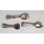 A quantity of English Silver Tea and Jam Spoons. Various dates and makers. 9oz.