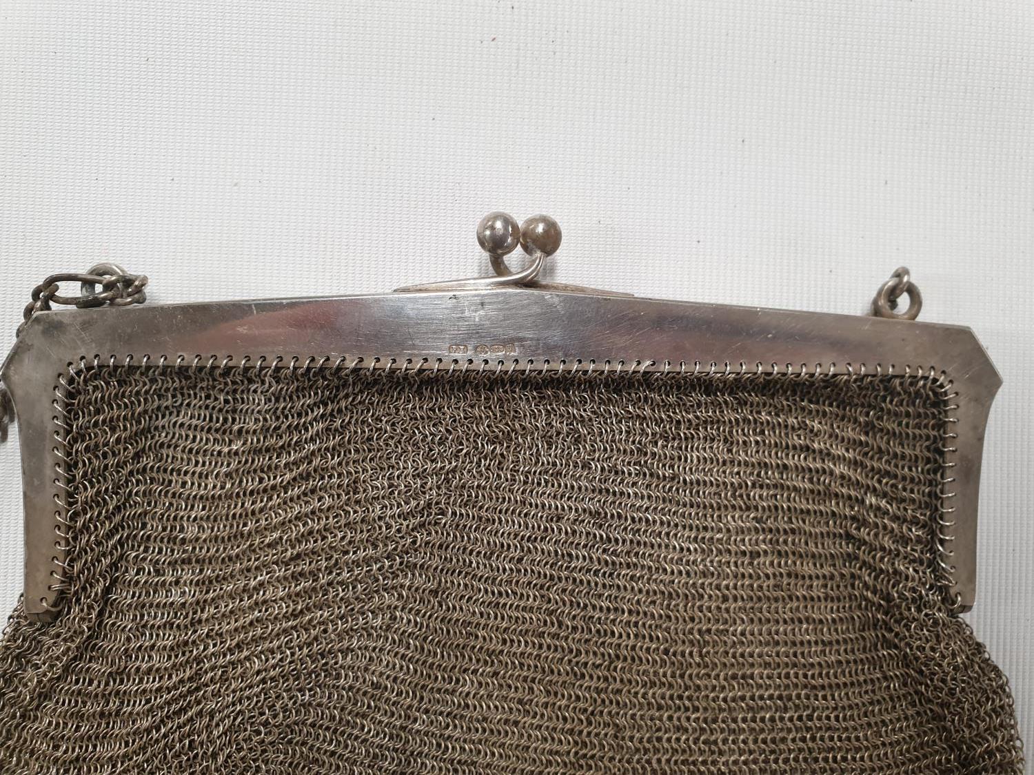 A solid silver Purse along with an Indian example and two others. - Image 2 of 3