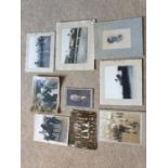 A quantity of Vintage Racing Photographs.