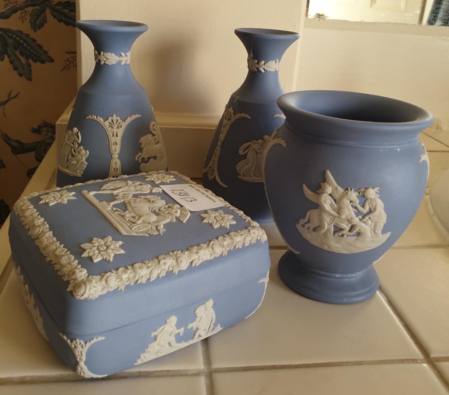 A quantity of Wedgwood Jasperware.