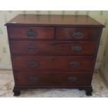 A good Georgian Mahogany Chest of Drawers. Circa 1780-90. 95 x 51 x 90cm.