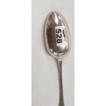 An Irish Silver Basting Spoon. James Osbourne latter part of 18th Century.