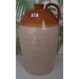 A Glasgow Stoneware Flagon. 40cm.