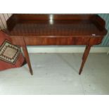 A Regency Mahogany Side Table.