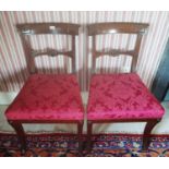 A really good set of three Regency Mahogany Chairs.