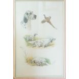 A 19th early 20th Century Coloured Hunting Print.