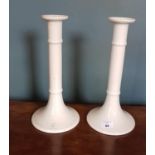 A good pair of 19th Century Stoneware Candlesticks.