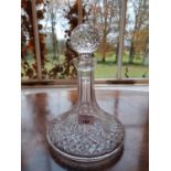 A Waterford Crystal Ships Decanter.