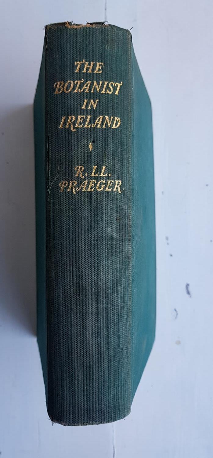 The Botanist in Ireland by Robert Lloyd Praeger, 1934, and other Volumes in one shelf. - Image 2 of 4