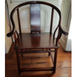 A good pair of 19th Century Oriental Hardwood Carver Chairs.