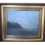 A 20th Century Oil on Board. Signed Ruiz LL.