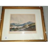 West of Ireland. A Watercolour by Douglas Alexander. Signed LL.