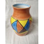 A Newport Pottery 'Bizaare' by Clarice Cliff Vase.