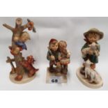 A group of six Hummel/Goebel Figures.