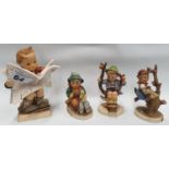 A group of six Hummel/Goebel Figures.