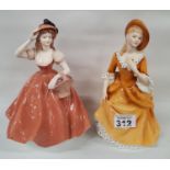 A quantity of Royal Doulton and Coalport Figures.