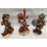 A group of six Hummel/Goebel Figures.