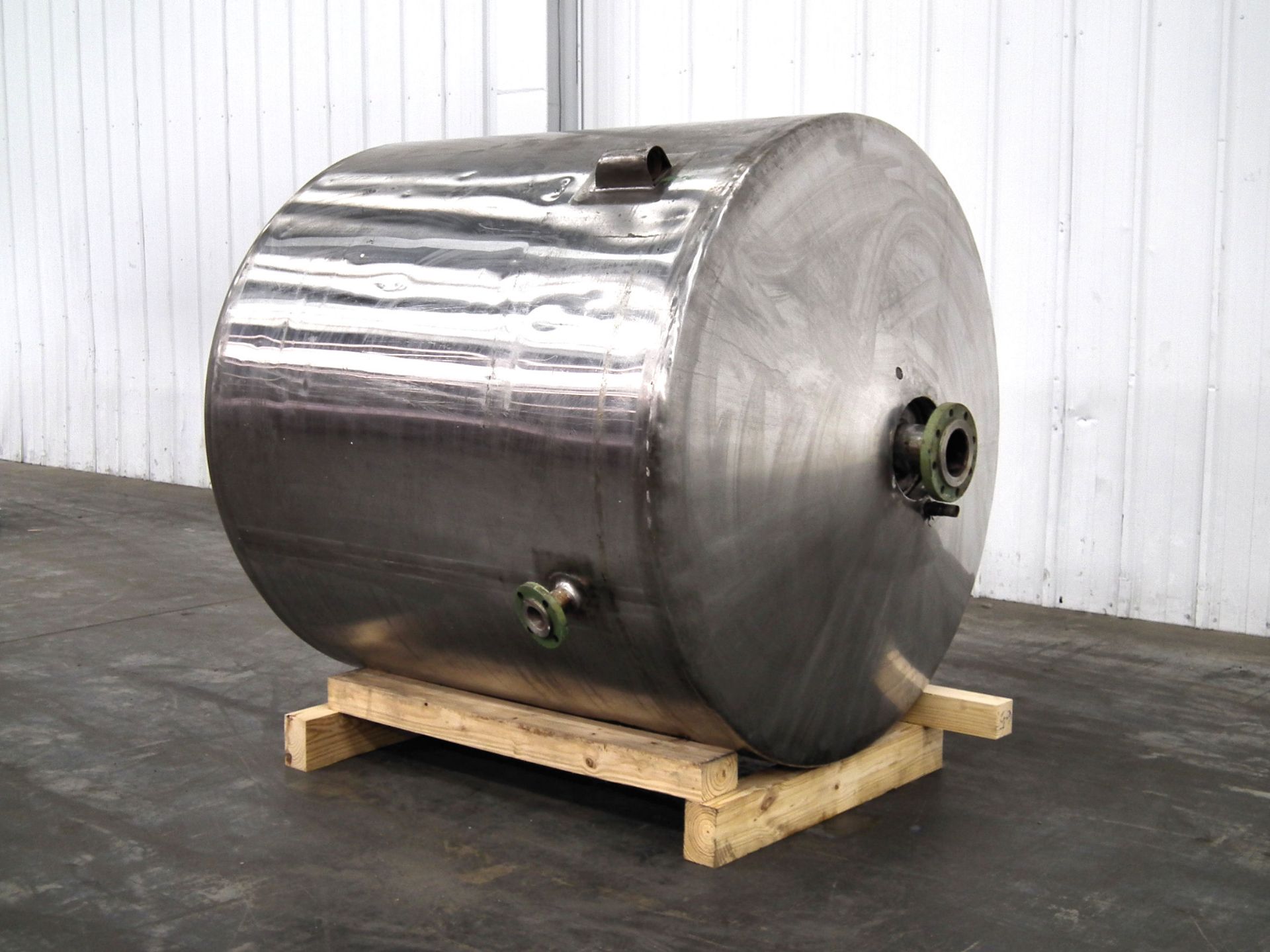 Tolan 600 Gallon Jacketed Stainless Steel Tank A1484 - Image 5 of 10