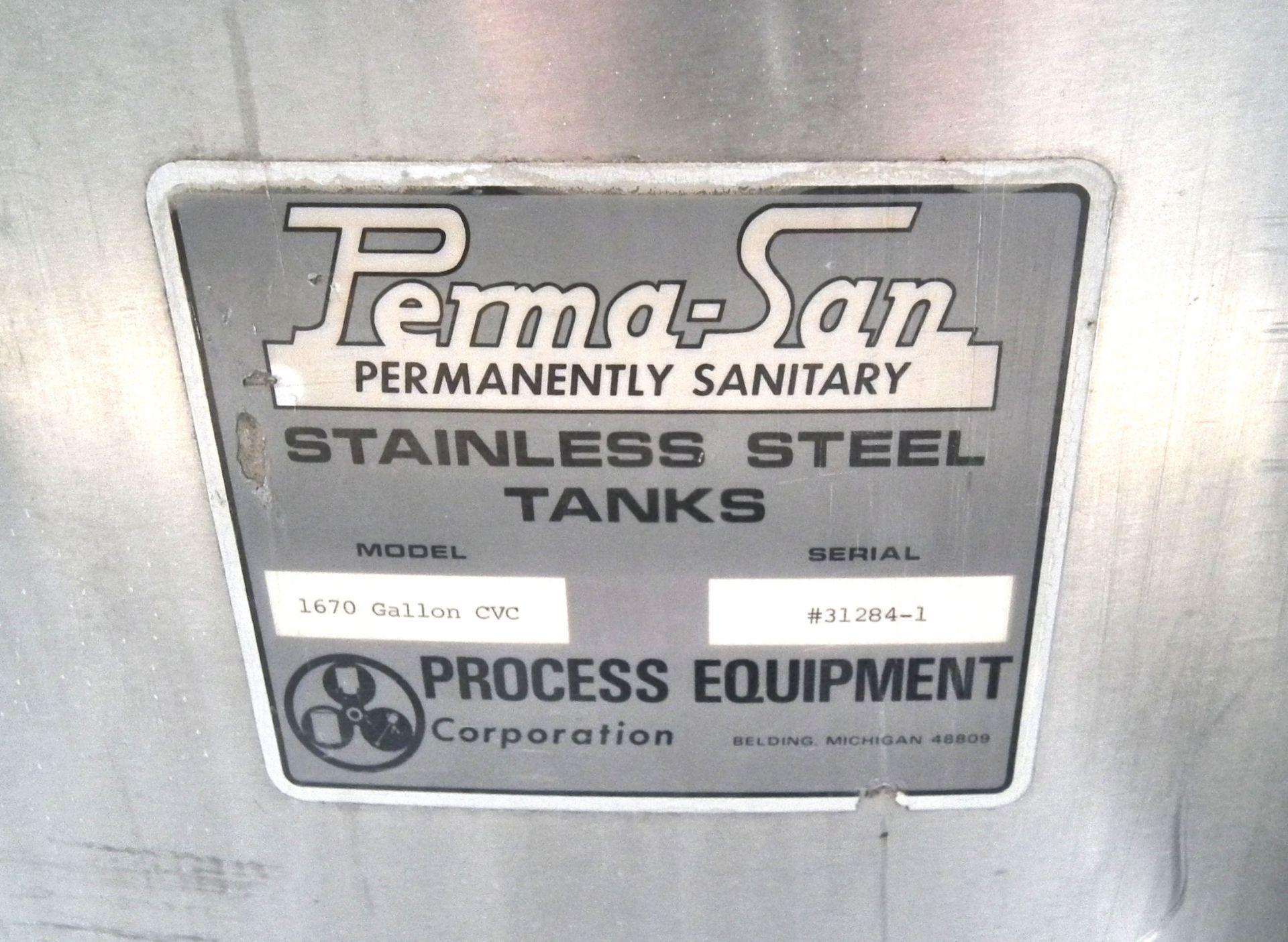 Perma San 1670 Gallon Stainless Mixing Tank A2261 - Image 11 of 11