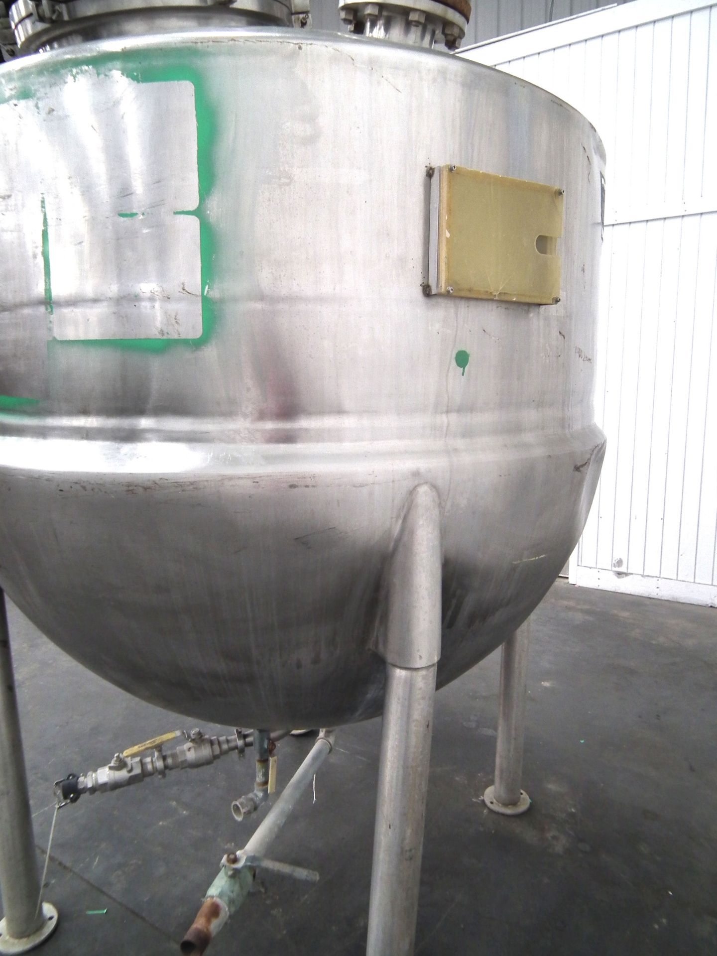 Lee 630 Gallon Stainless Jacketed Kettle A2255 - Image 4 of 10