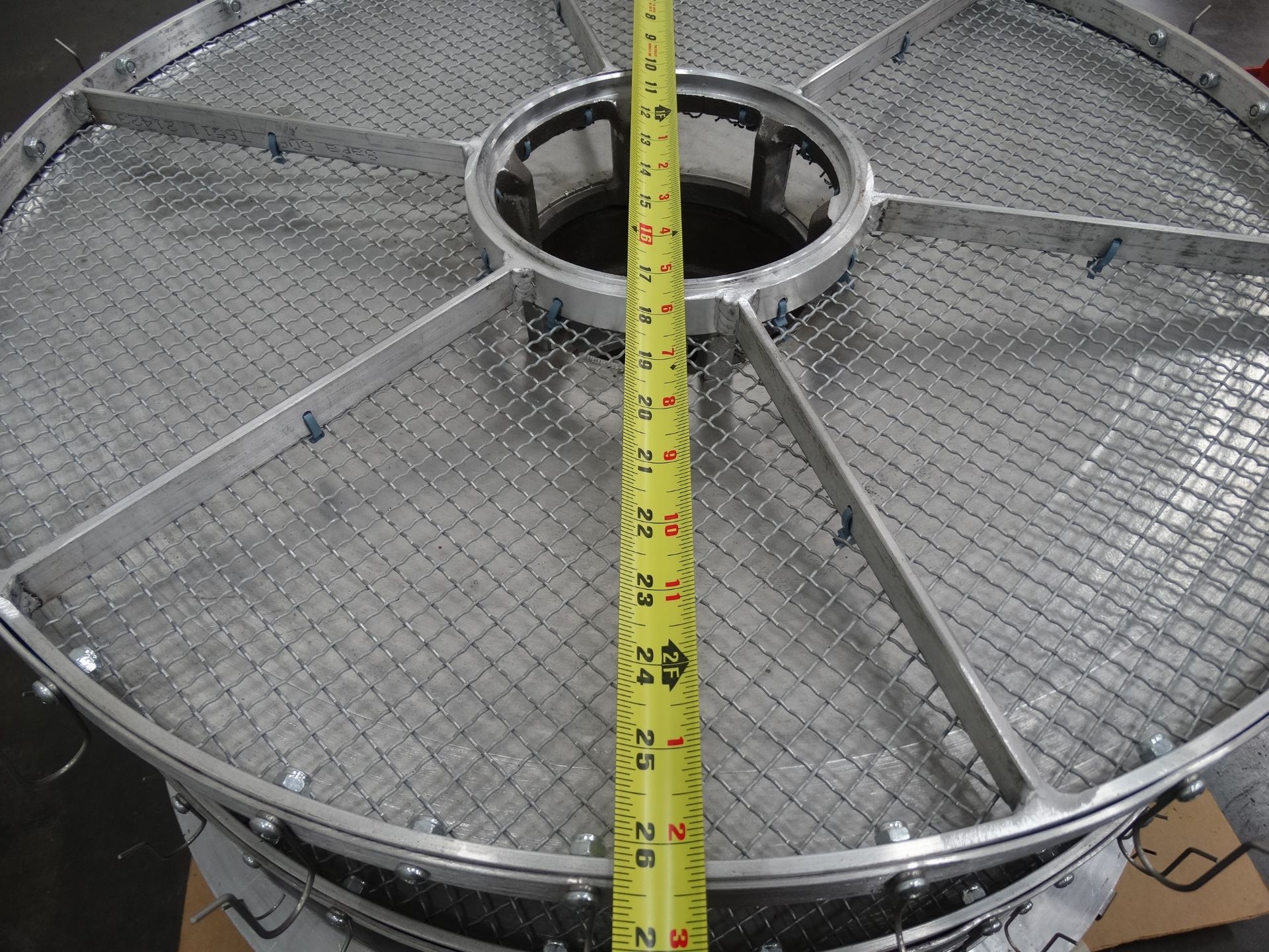 Pfening 27 Inch Diameter Vibratory Pressure Sifter C5749 - Image 13 of 15