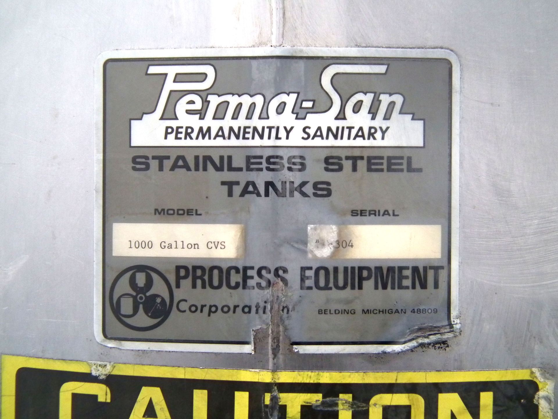 Perma-San 1000 Gallon Stainless Tank E8060 - Image 10 of 10