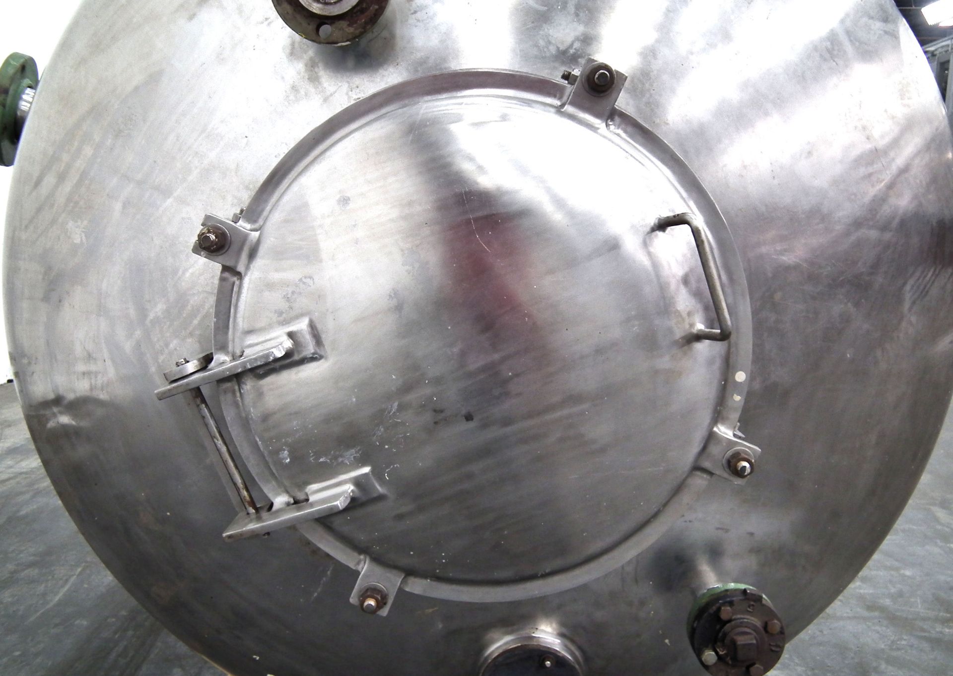 Tolan 600 Gallon Jacketed Stainless Steel Tank A1484 - Image 4 of 10