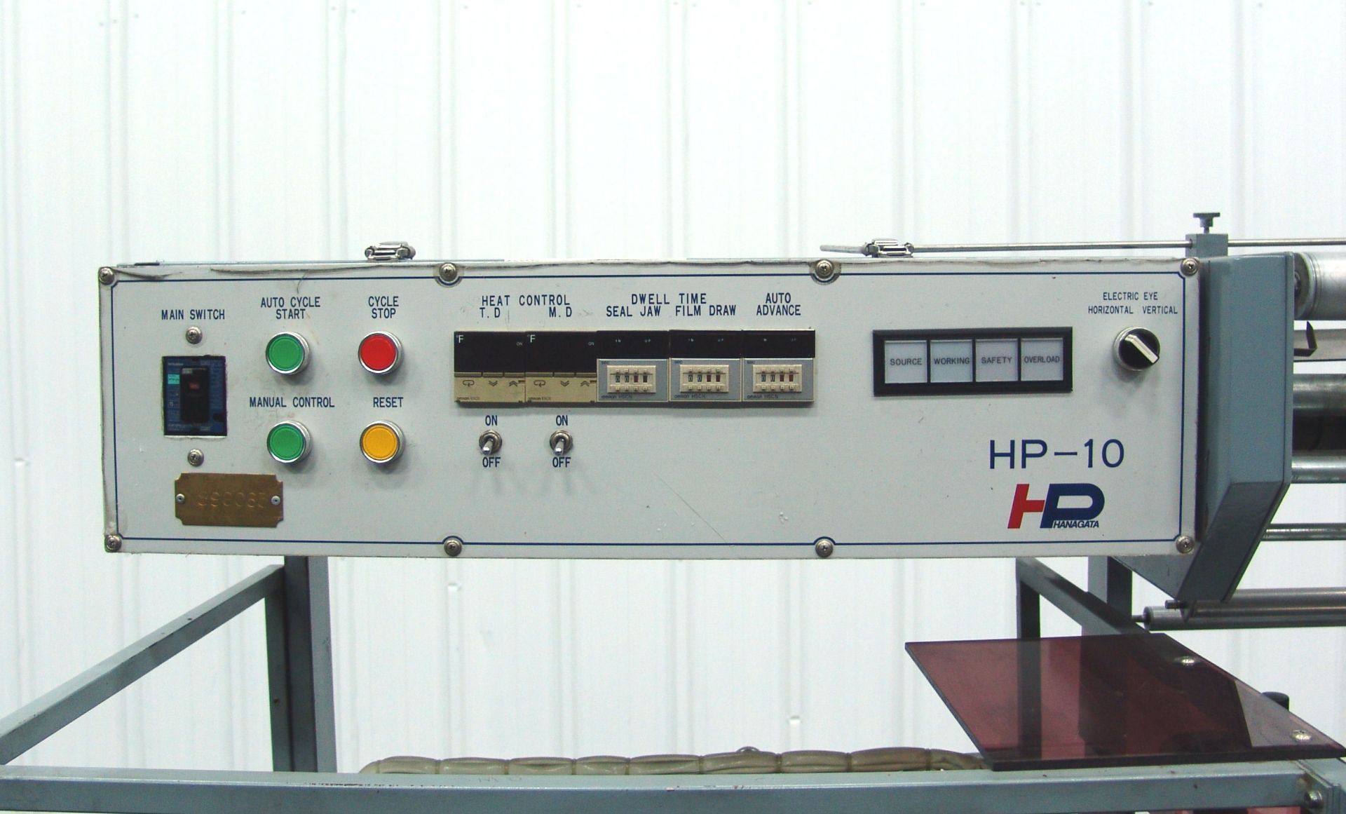 Hanagata HP 10 Automatic L Bar Sealer D2899 - Image 7 of 14