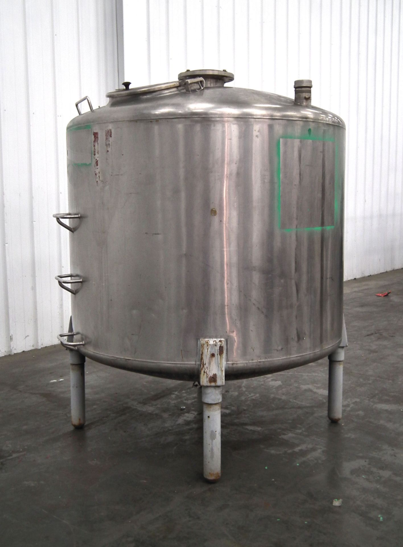 740 Gallon Stainless Steel Mixing Tank A2257 - Image 2 of 9