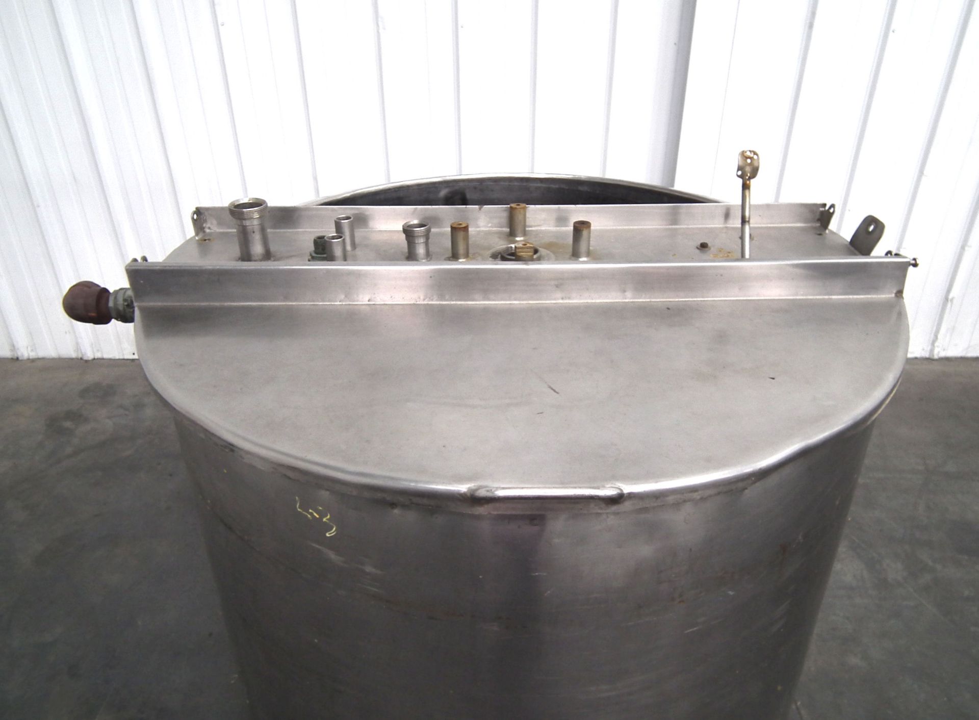 Stainless Jacketed Mix Tank 230 Gallons A2253 - Image 4 of 8