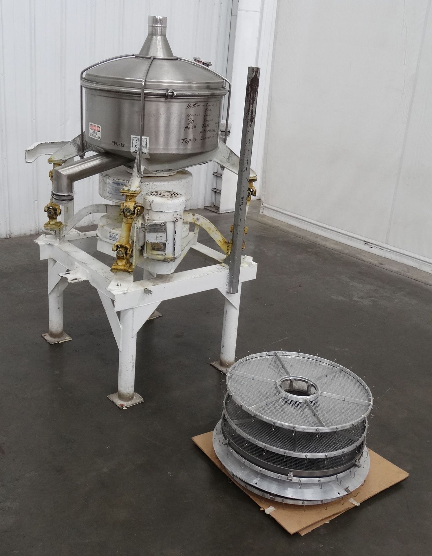 Pfening 27 Inch Diameter Vibratory Pressure Sifter C5749 - Image 4 of 15