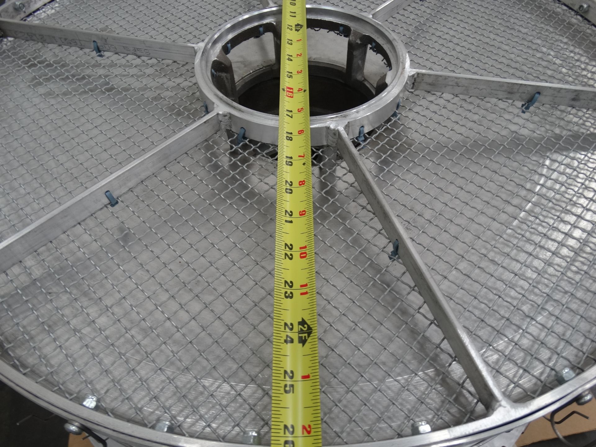 Pfening 27 Inch Diameter Vibratory Pressure Sifter C5749 - Image 14 of 15