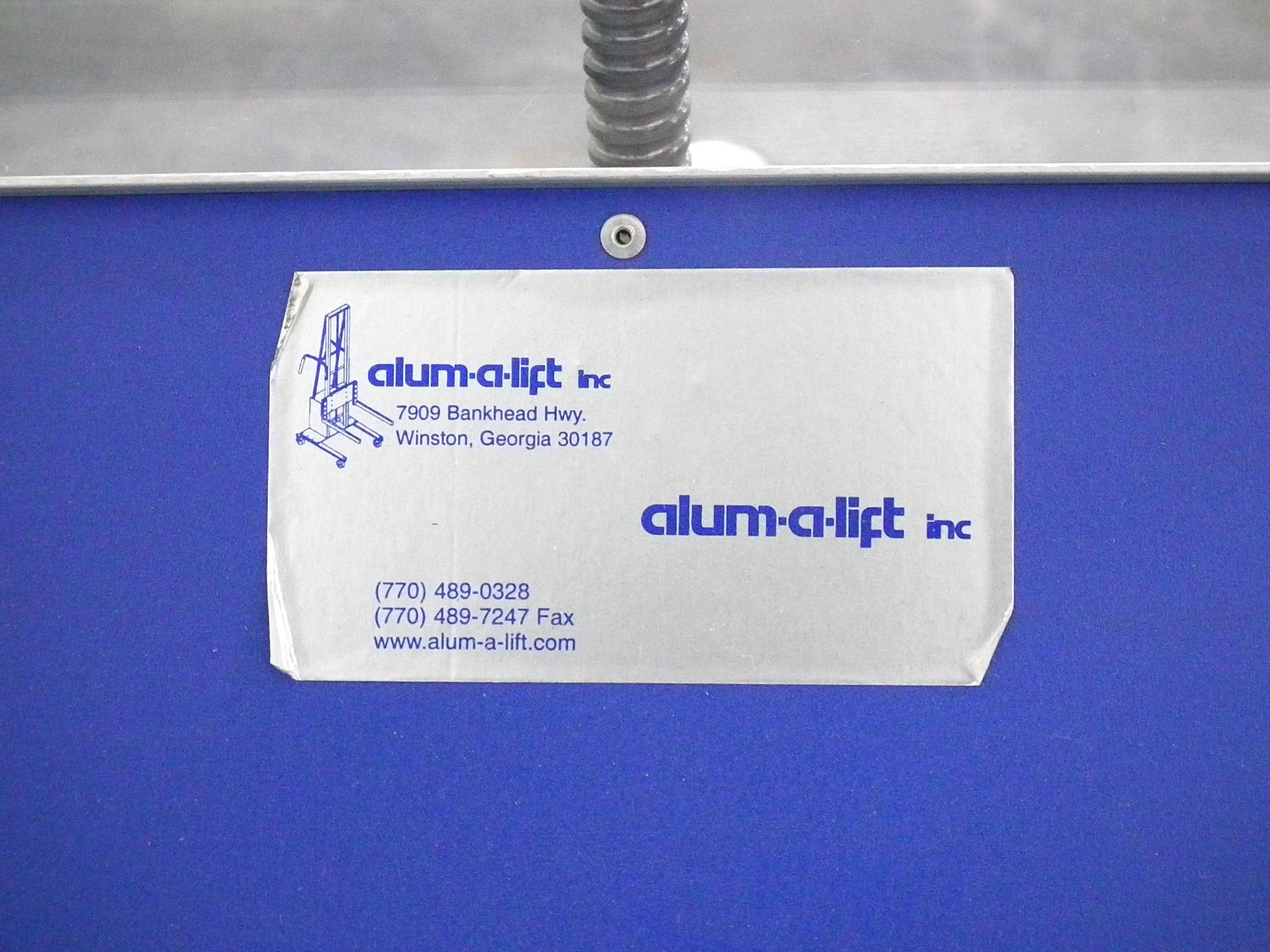 Alum-A-Lift Portable Roll Stock Handler - Image 8 of 9