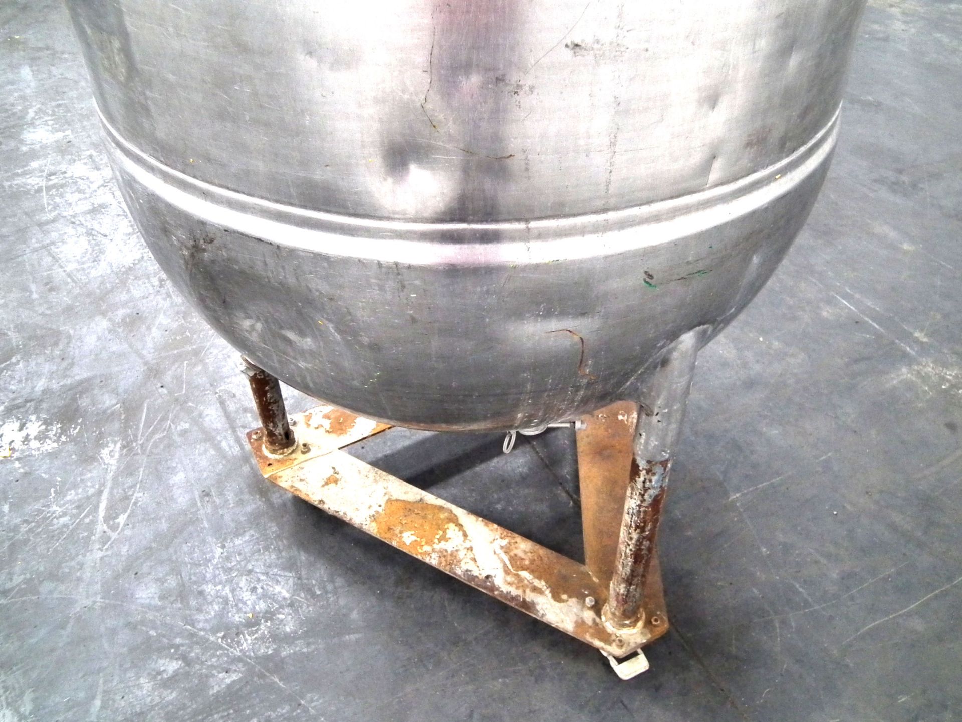 Groen N 100 Half Jacketed Kettle 110 Gallons A2252 - Image 4 of 9