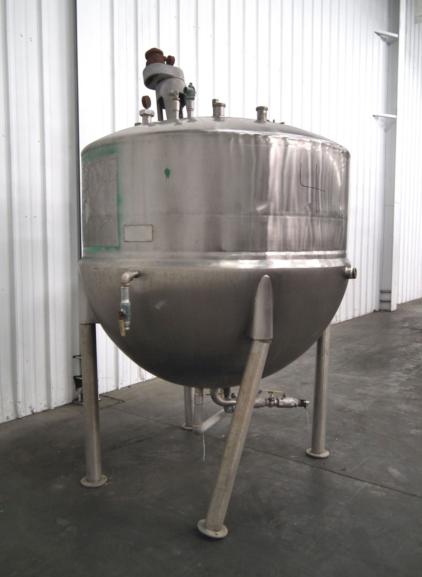 Lee 630 Gallon Stainless Jacketed Kettle A2255 - Image 2 of 10