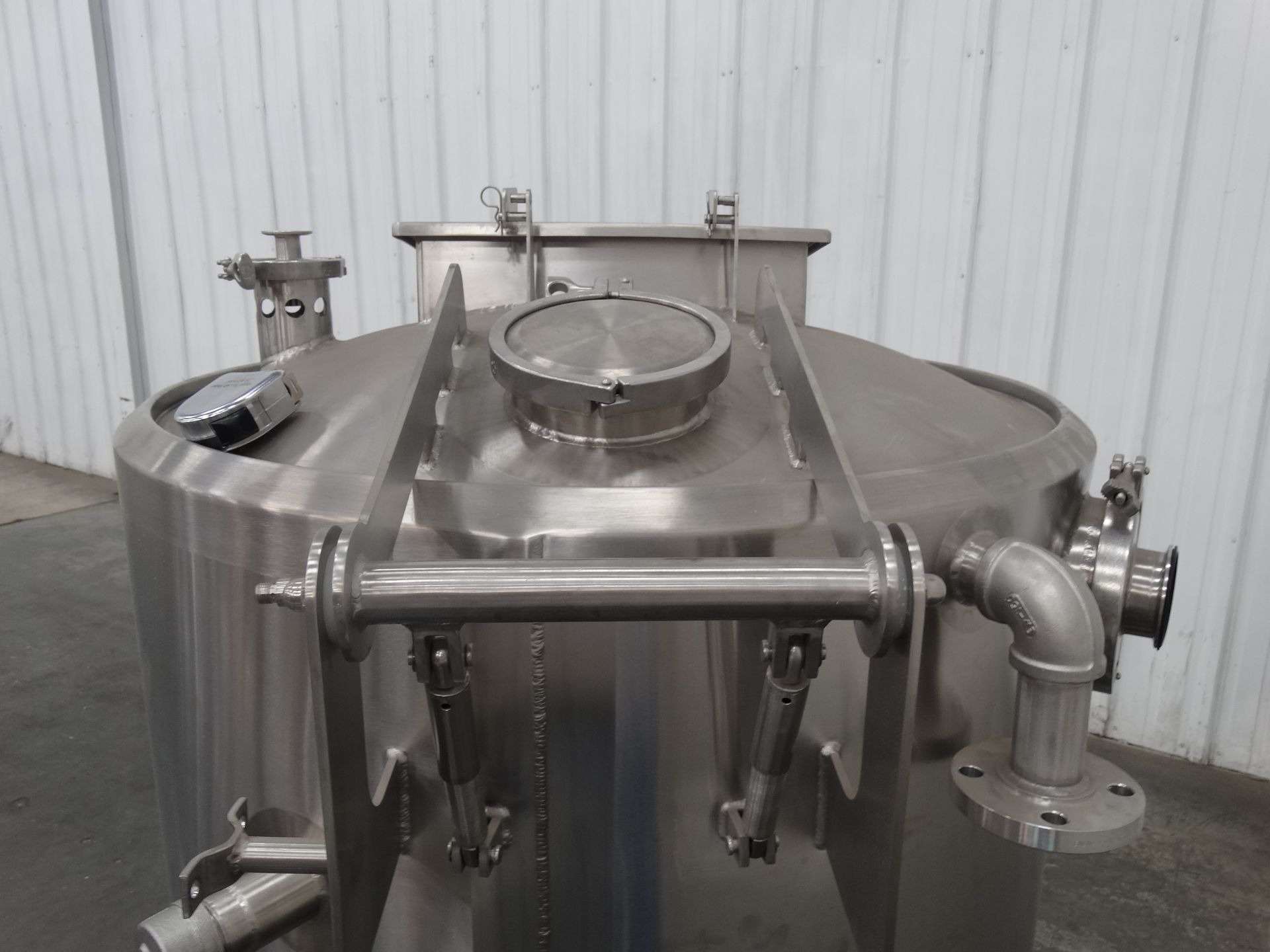 A&B Processing 175 Gallon Jacketed Tank B9850 - Image 8 of 18