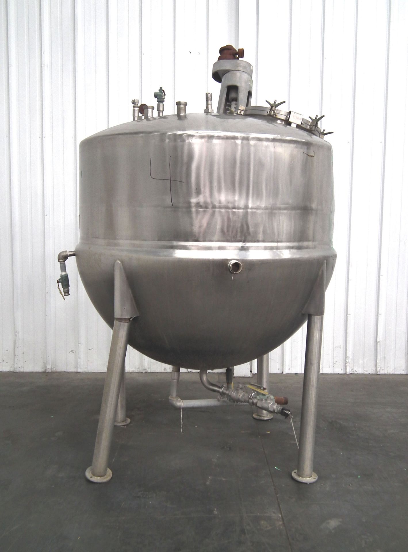 Lee 630 Gallon Stainless Jacketed Kettle A2255