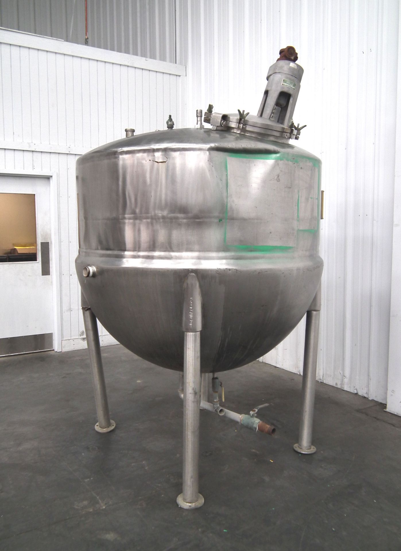 Lee 630 Gallon Stainless Jacketed Kettle A2255 - Image 3 of 10