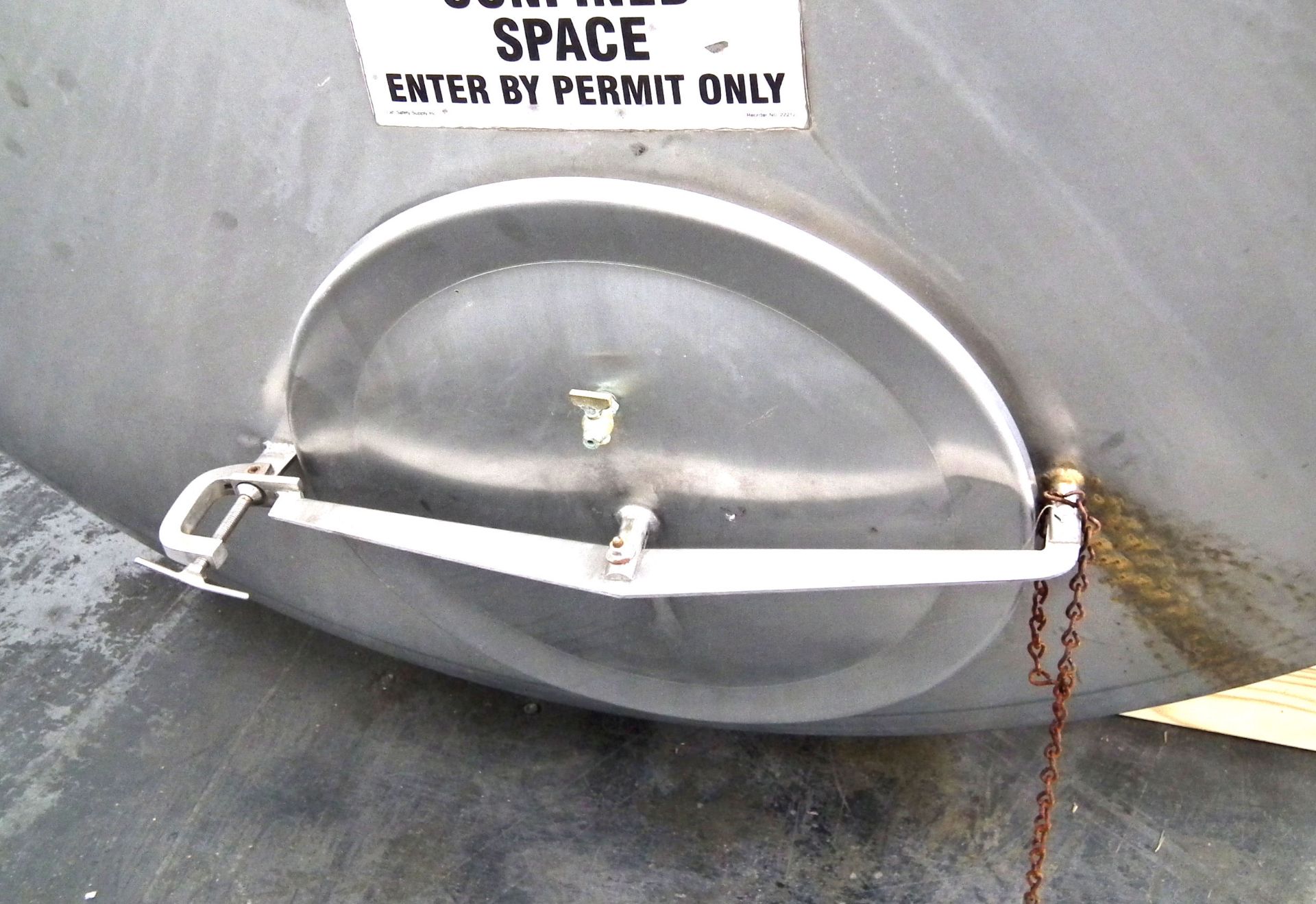 Perma San 1670 Gallon Stainless Mixing Tank A2261 - Image 4 of 11