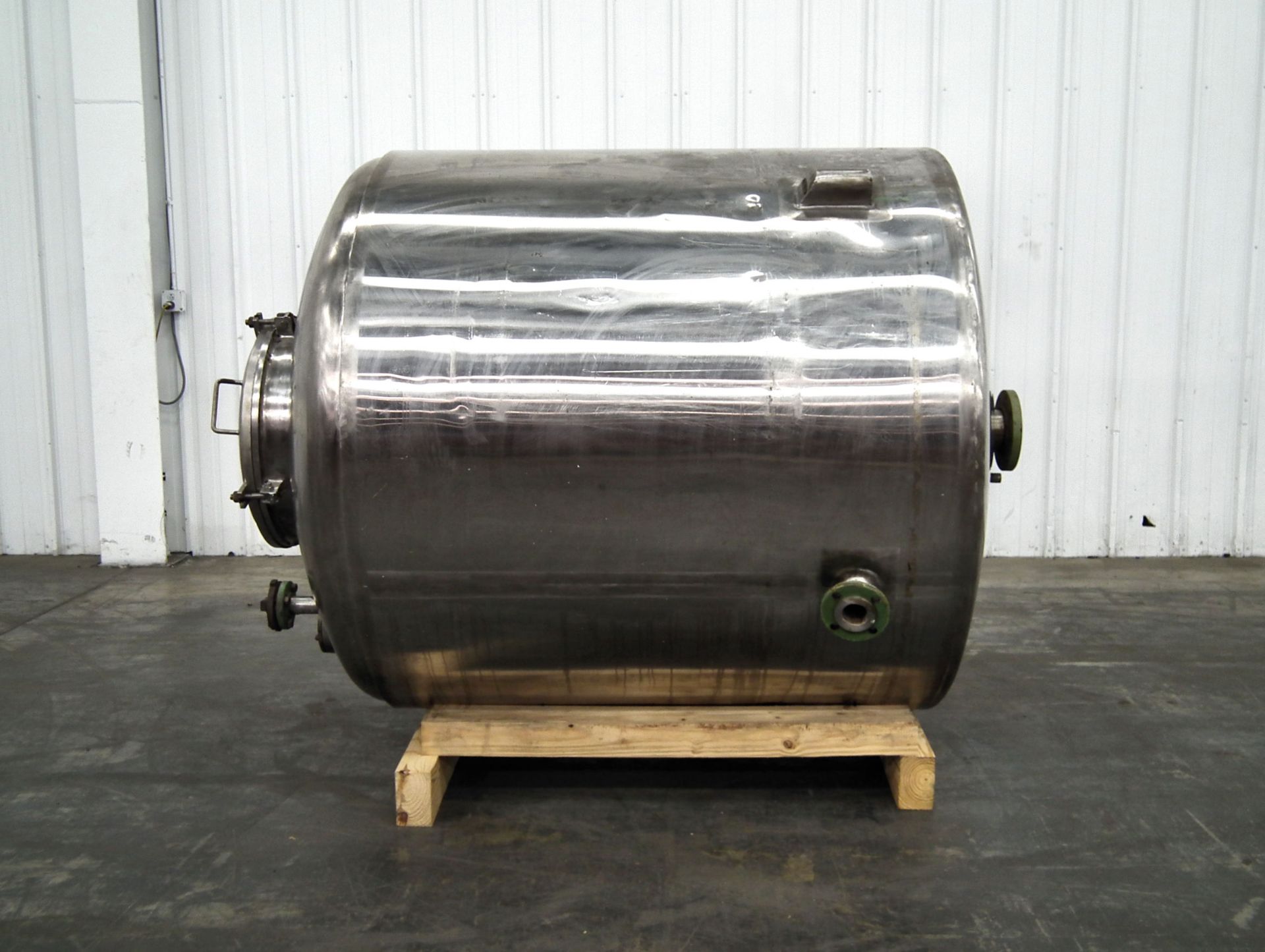 Tolan 600 Gallon Jacketed Stainless Steel Tank A1484 - Image 2 of 10