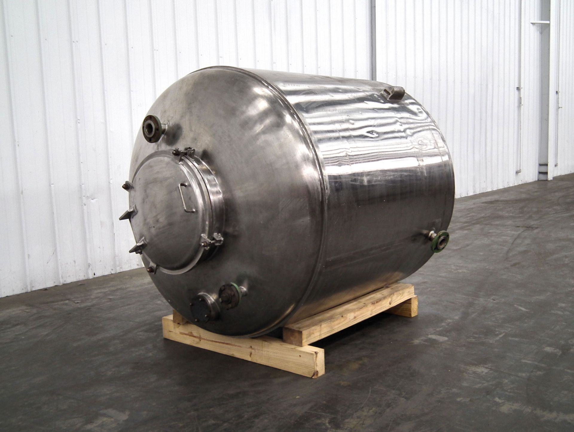 Tolan 600 Gallon Jacketed Stainless Steel Tank A1484