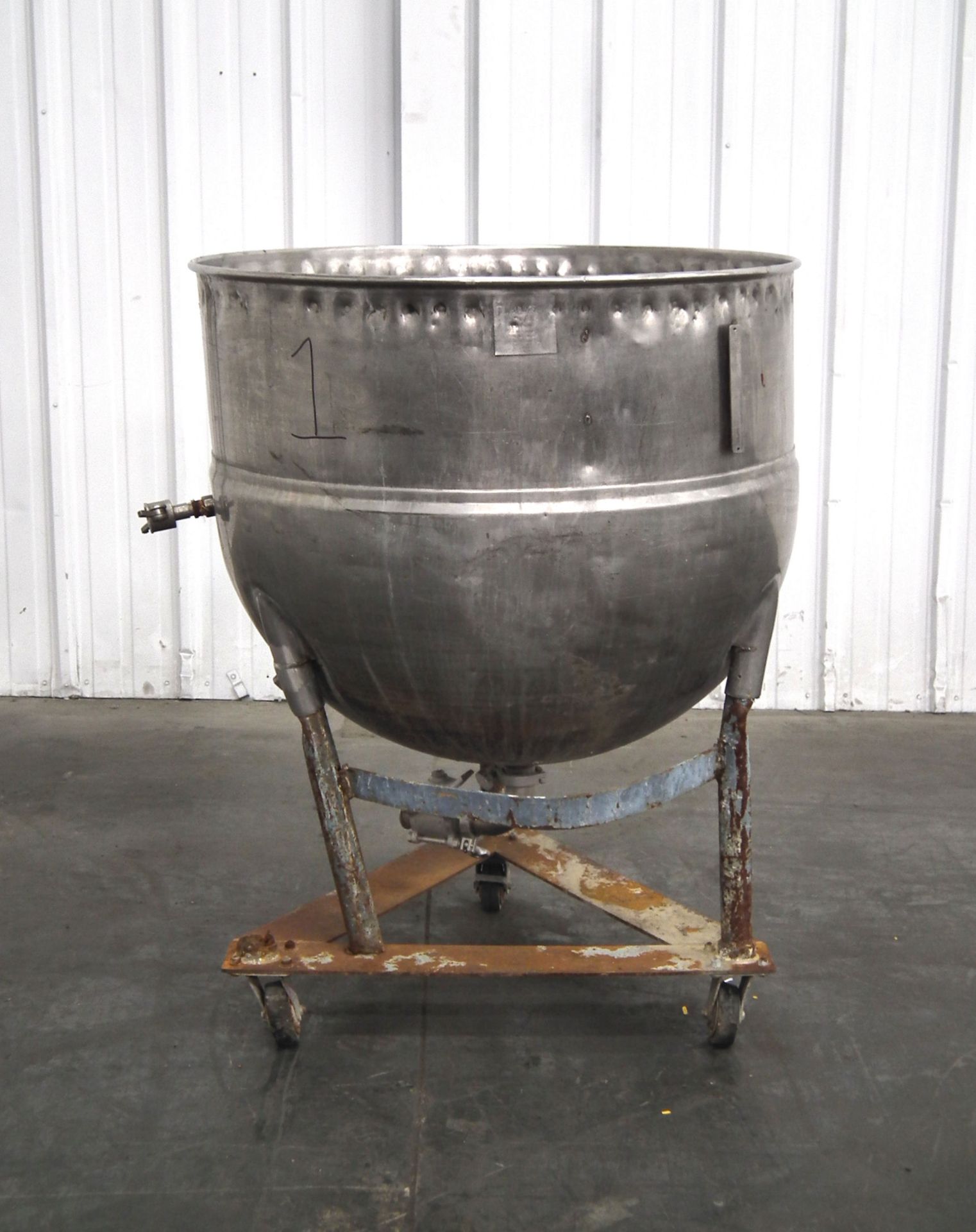 Groen N 100 Half Jacketed Kettle 110 Gallons A2252 - Image 2 of 9