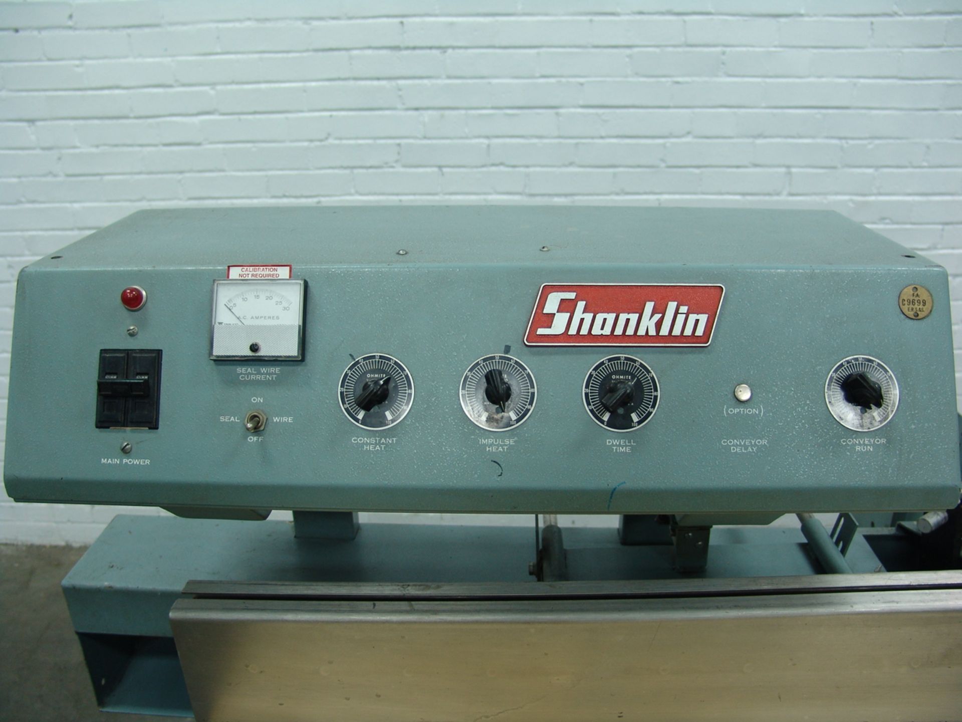 Shanklin S24C Manual L-Bar Sealer E3286 - Image 6 of 11