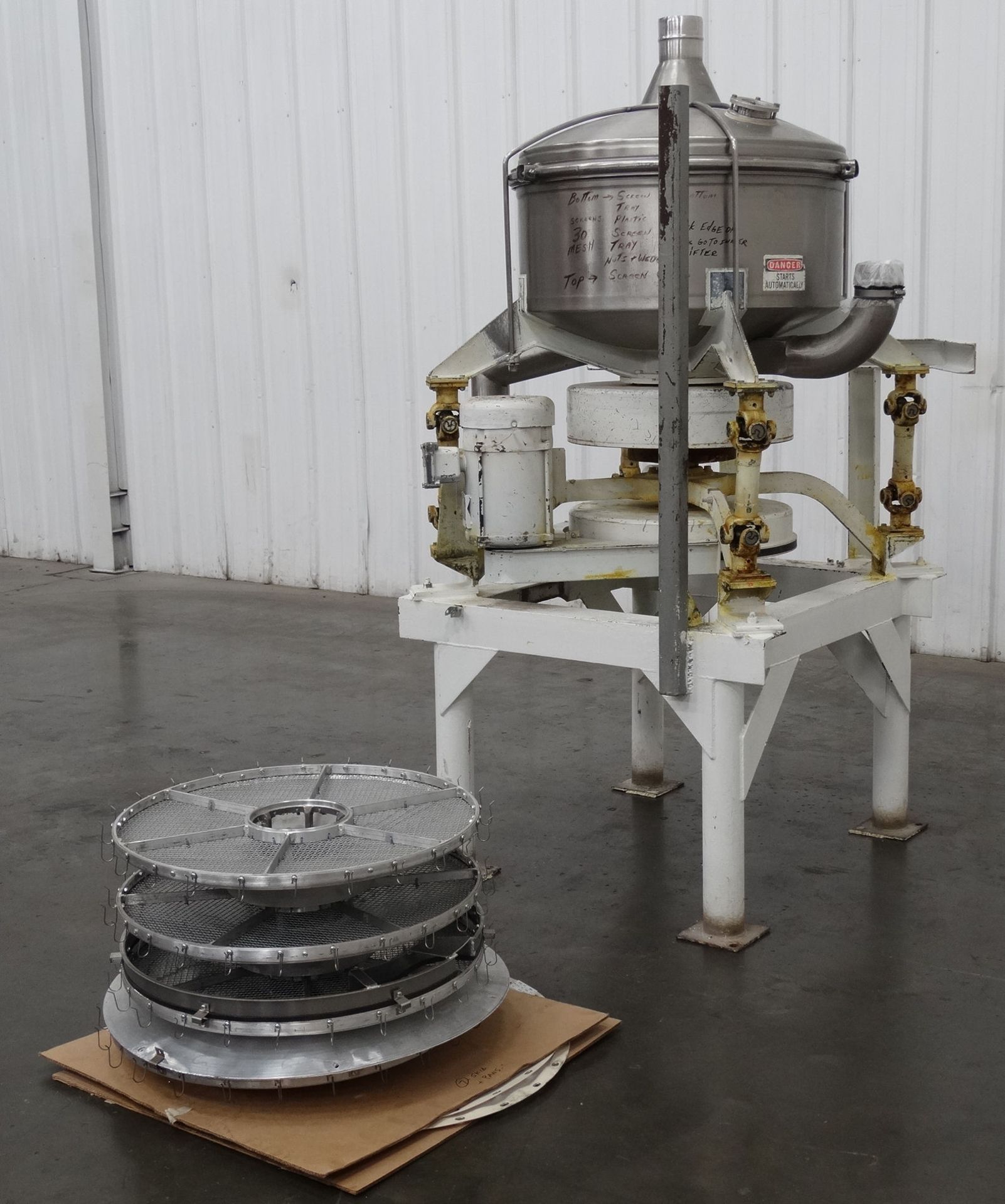 Pfening 27 Inch Diameter Vibratory Pressure Sifter C5749 - Image 3 of 15