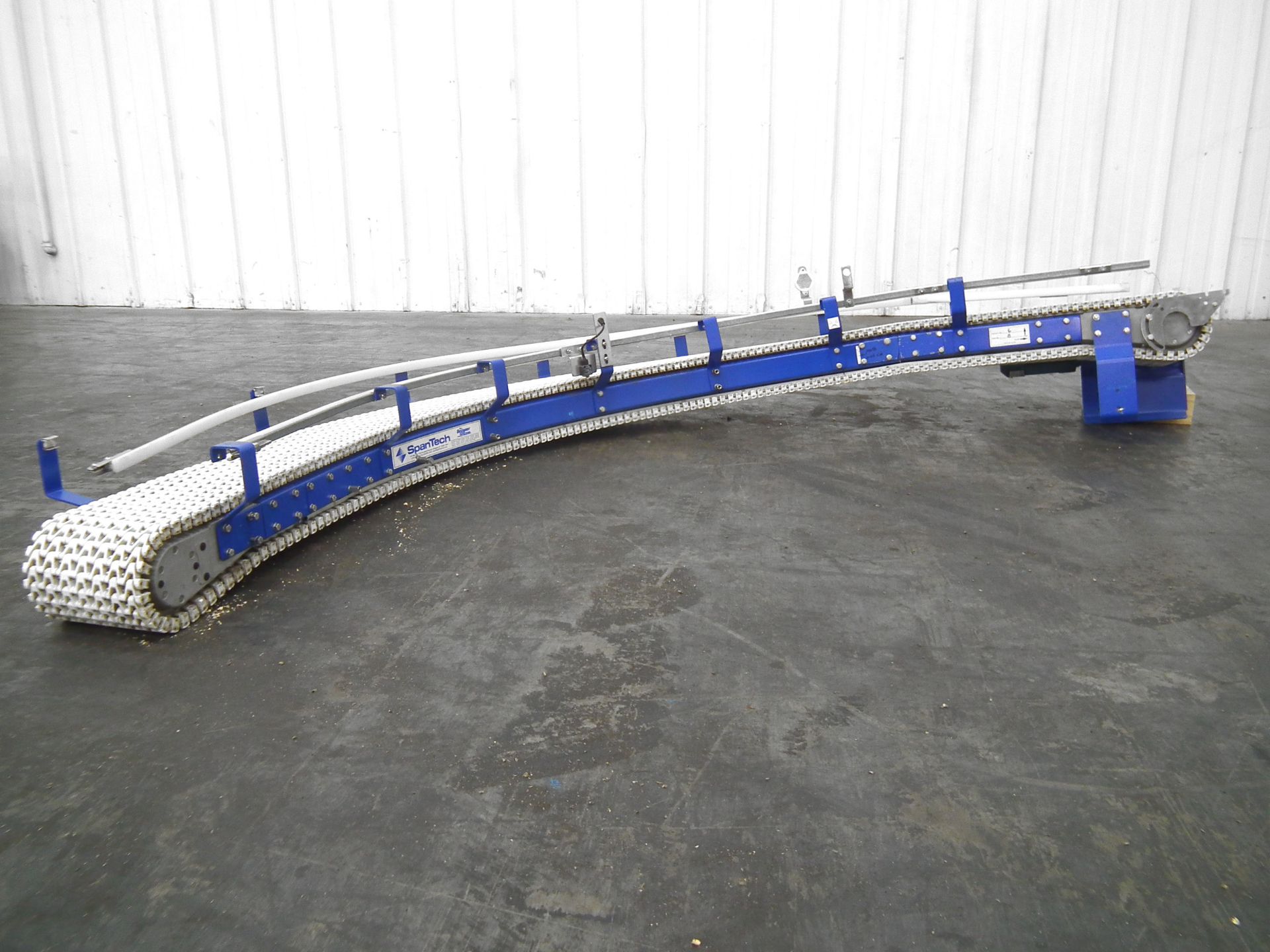 Spantech 90 degree Curve Conveyor 8.5W x 100L A4803