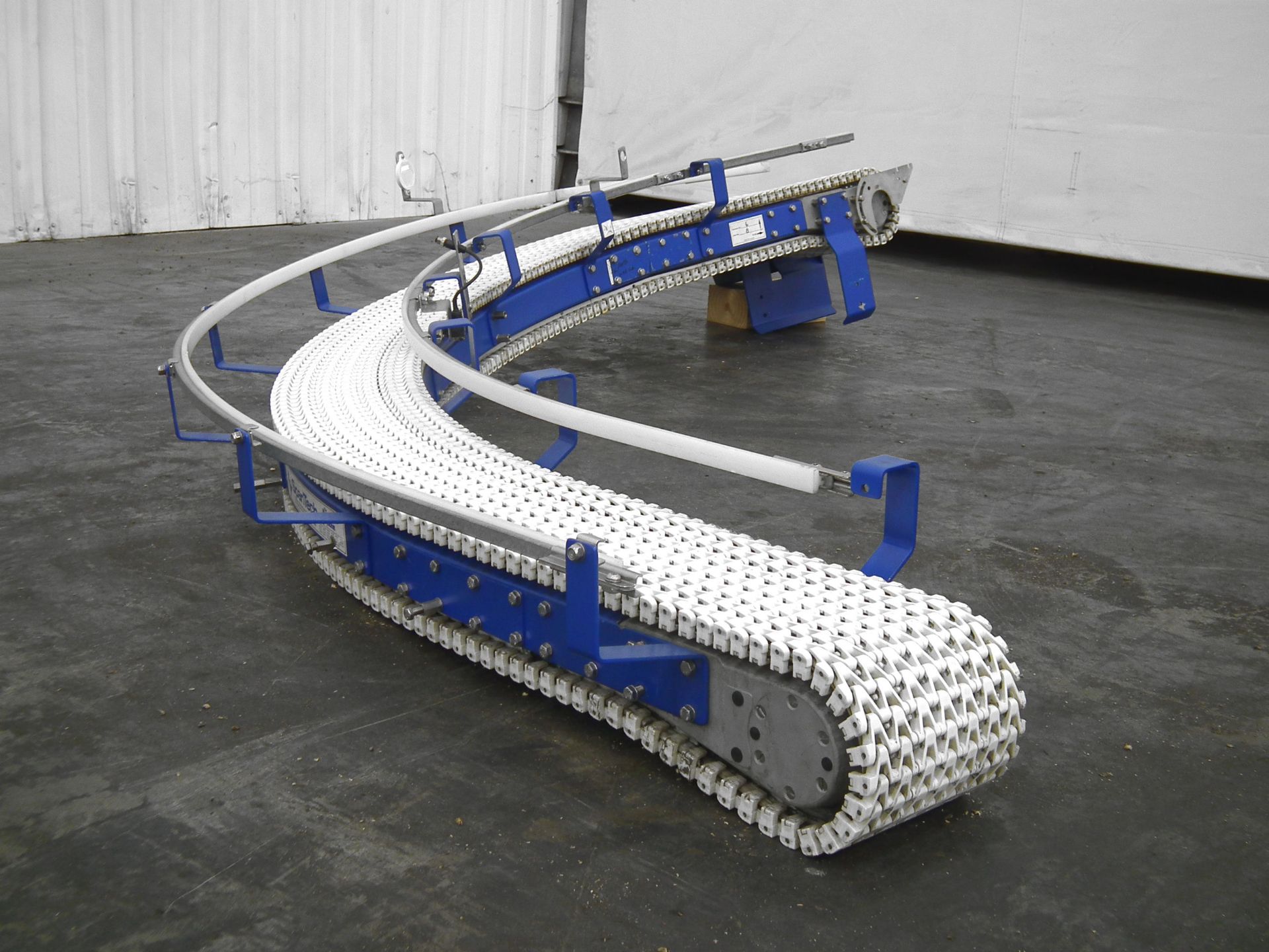 Spantech 90 degree Curve Conveyor 8.5W x 100L A4803 - Image 2 of 6