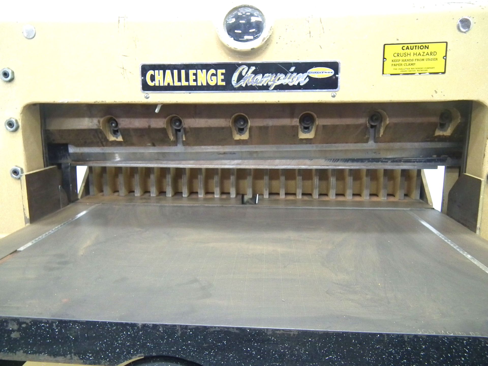 Challenge Champion 305 MC Paper Board Cutter B1574 - Image 8 of 9