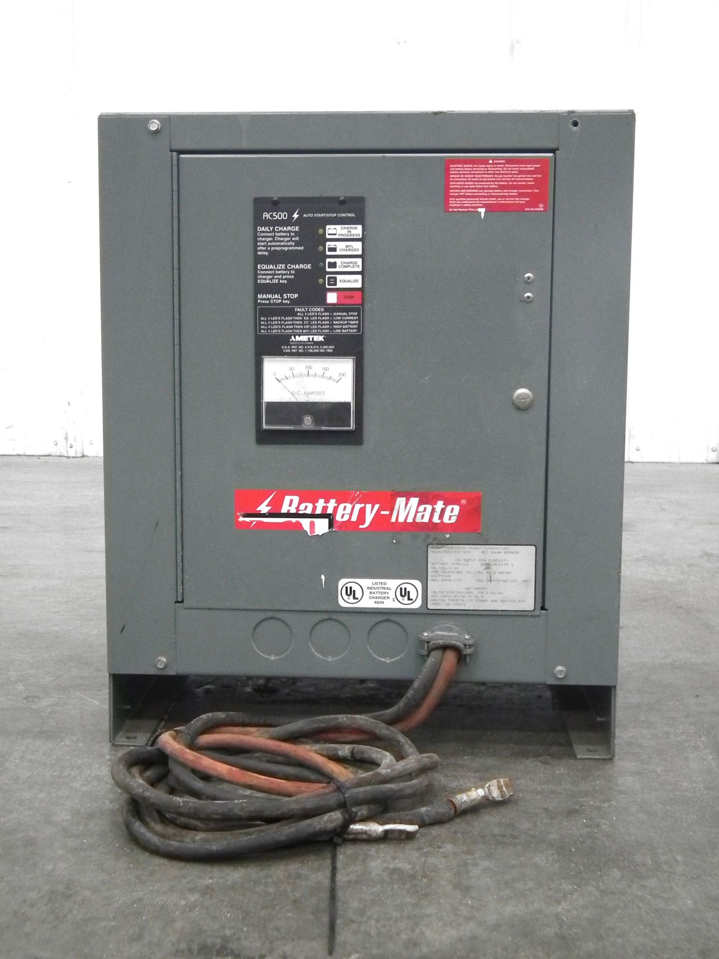 Battery Mate 1050H3-24C 36 Volt Industrial Charger B2211 - Image 3 of 8